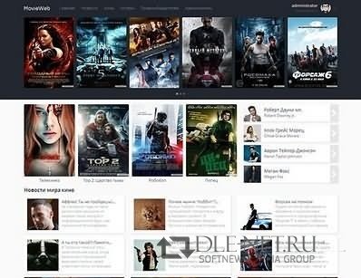 Шаблон MovieWeb для DLE 11.3